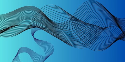 Futuristic abstract background with glowing lines and high-tech vibes. Excellent for technology...