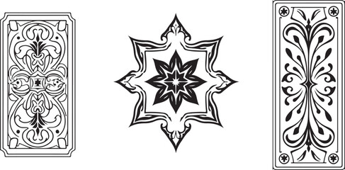 Intricate Botanical Mandala Inspired Vector Design

