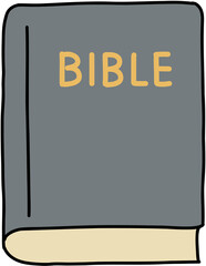 vector illustration of a bible