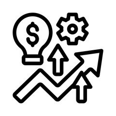 innovation line icon