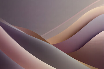 Abstract pastel color curves background