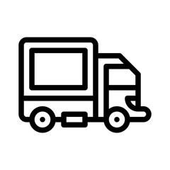 truck line icon