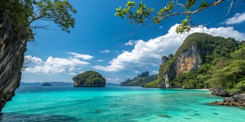 Obraz premium tropical beach in thailand