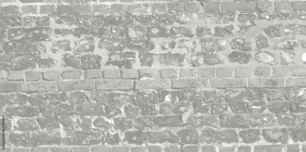 Poster brick geometric triangle shapes define this abstract modern background texture, enhanced by grainy n