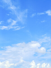 blue sky background with white clouds