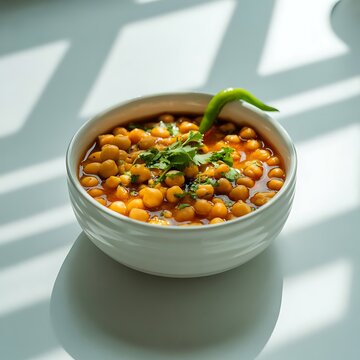 Choley or Chole or Chana Masala or Spicy Chickpeas - North Indian Dish