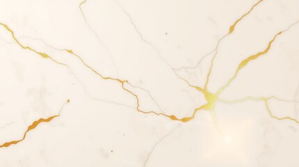 Golden Veins: An abstract close-up showcases the luxurious detail of a marble slab, where intricate gold veins gracefully traverse a pristine white surface.