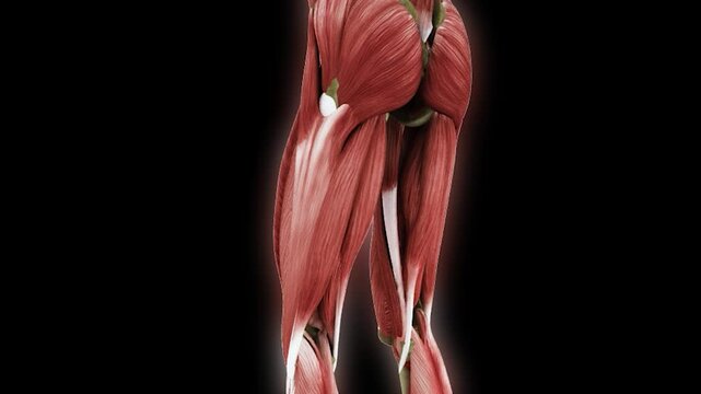 3D Medical Animation &ndash; Involuntary Muscle Twitching in Human Body