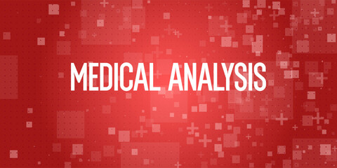 Abstract illustration, poster for medical analysis. Minimalistic and beautiful background for Medicine and health maintenance. Blood donation. Poster for medical services. Abstract background.