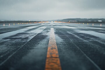 Fototapeta premium driving on highway at night