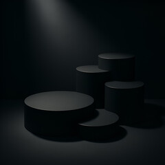 black product podium