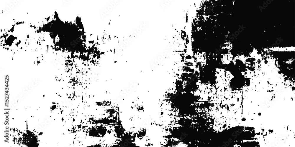 Poster abstract grunge texture background design. black and white grunge seamless texture, vector backgroun