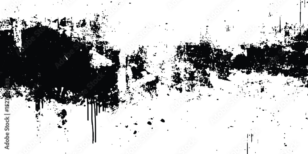 Poster abstract grunge texture background design. black and white grunge seamless texture, vector backgroun