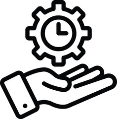 Icon Hiring Vector Design