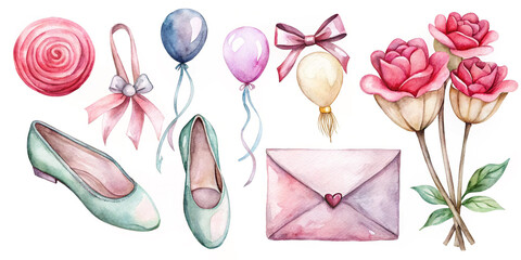 pink tulips on a white