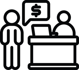 Icon Hiring Vector Design