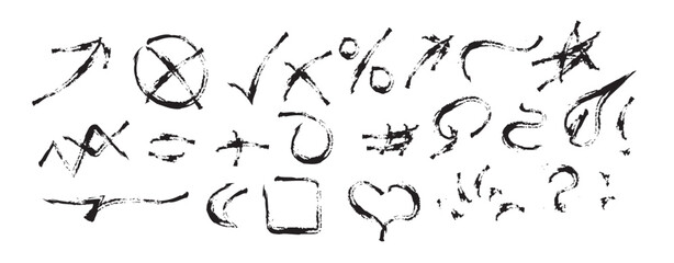 set of vector symbol	