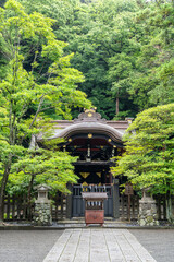 Shirahata Shrine at Tsurugaoka Hachiman-gu in Kamakura, Japan