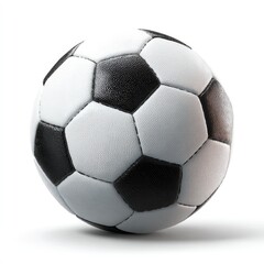 Soccer ball, black and white panels