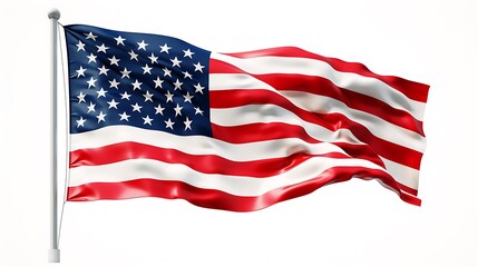 American flag waving patriotic symbol of usa united states of america independence day memorial day flag day