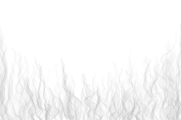 Gentle gray wavy lines rising from the bottom on a transparent background, abstract design.


