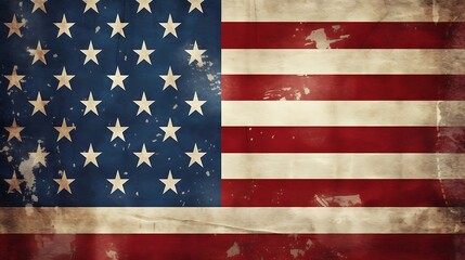 Vintage american flag background grunge patriotic stars and stripes old glory independence day wallpaper usa 4th july