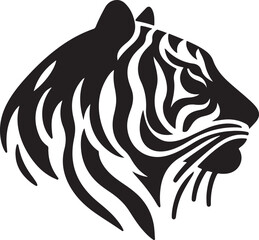 Majestic Tiger Vector Illustration