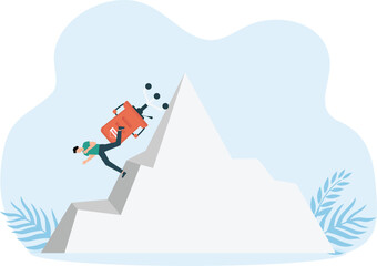 Career mistake and job failure, uncertainty in work or career path

