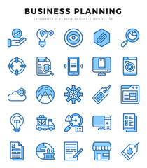 Business Strategy Icon Bundle 25 Icons for Websites and Apps