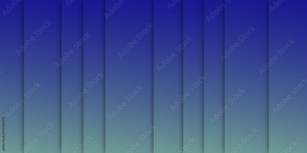 Aufkleber Abstract gradient background with undulating  patterns in shades of blue. Smooth, flowing, vertical wavy lines. Calm, modern, and visually pleasing, with a strong aquatic and futuristic feel.