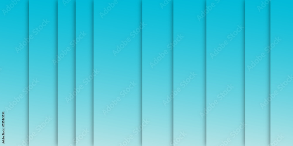 Aufkleber Abstract gradient background with undulating  patterns in shades of blue. Smooth, flowing, vertical wavy lines. Calm, modern, and visually pleasing, with a strong aquatic and futuristic feel.