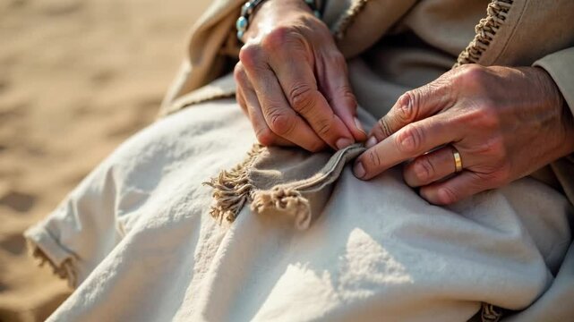 Matthew bible story of clothes patching 