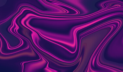 Abstract Purple and Pink Wave Pattern Swirling Liquid Marble Texture Background
