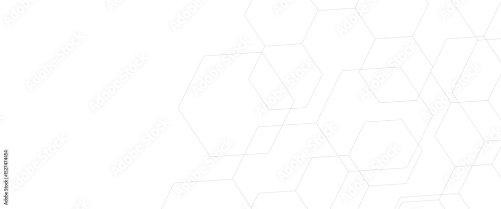 Poster vector technology abstract background with abstract geometric hexagon pattern hexagonal shape