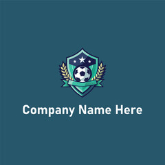  Shield soccer ball logo