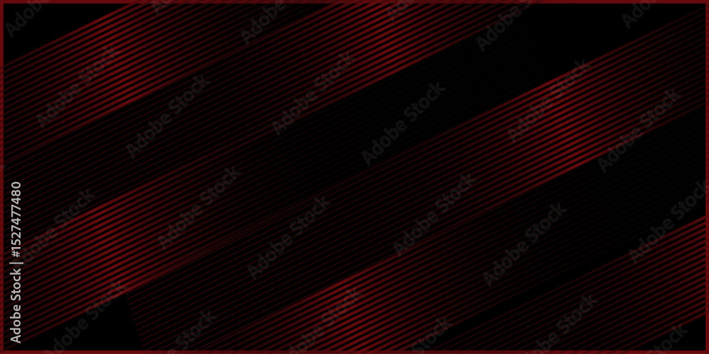 Poster abstract black and red stripes line gradient background for backdrop or presentation