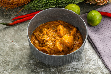 Indian cuisne - Chicken massala with sauce