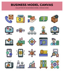 Business Model Canvas Icons: A Complete Guide to Strategic Planning