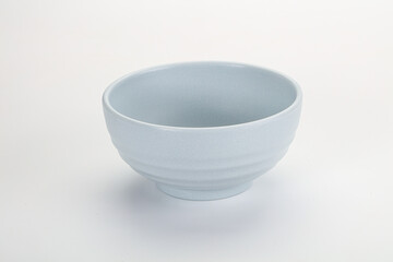 Empty clean color bowl dishware