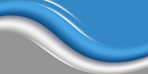Abstract blue wave gradient background