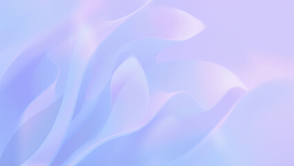 Soft Pastel Abstract With Flowing Colors