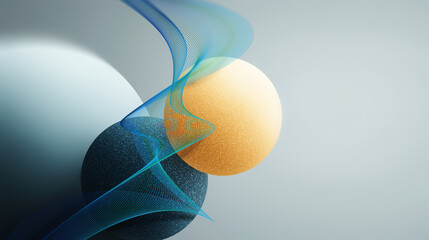 Colorful Abstract Shapes Create a Modern Visual Effect