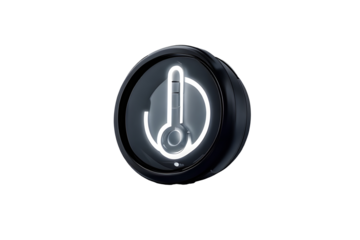 ia generated. thermometer isolated 