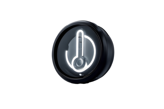 ia generated. thermometer isolated 