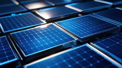 Aerial shot of a sugarcane farm with solar panels, a large water tank, and well-maintained irrigation systems