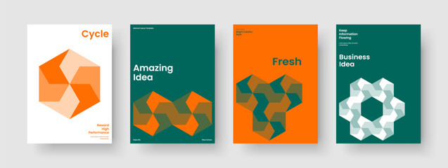 Isolated Flyer Template. Modern Brochure Layout. Geometric Book Cover Design. Report. Background. Business Presentation. Banner. Poster. Brand Identity. Pamphlet. Leaflet. Newsletter. Catalog