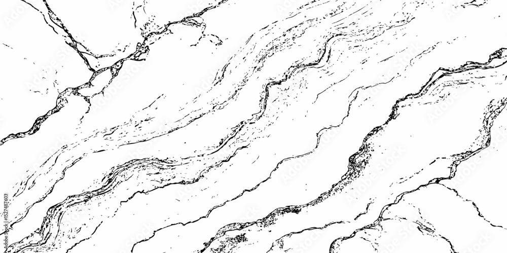 Aufkleber black veins creating a marble like pattern and texture design style creating a marble texture modern