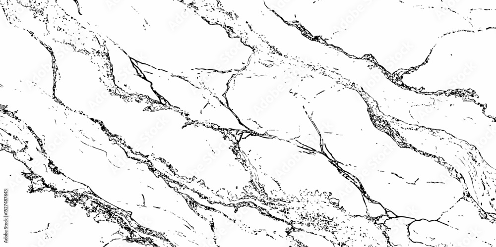 Aufkleber black veins creating a marble like pattern and texture design style creating a marble texture modern