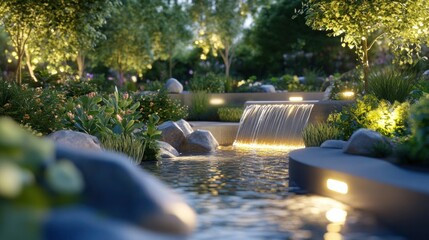Aerial shot of a sugarcane farm with solar panels, a large water tank, and well-maintained irrigation systems