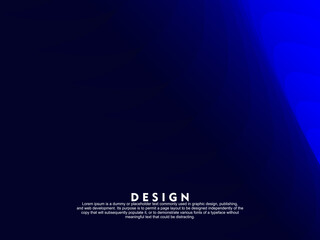 Premium background design with dark blue luxury motif. Vector horizontal template, for digital luxury business banner, contemporary formal invitation, luxury voucher, gift certificate, etc.